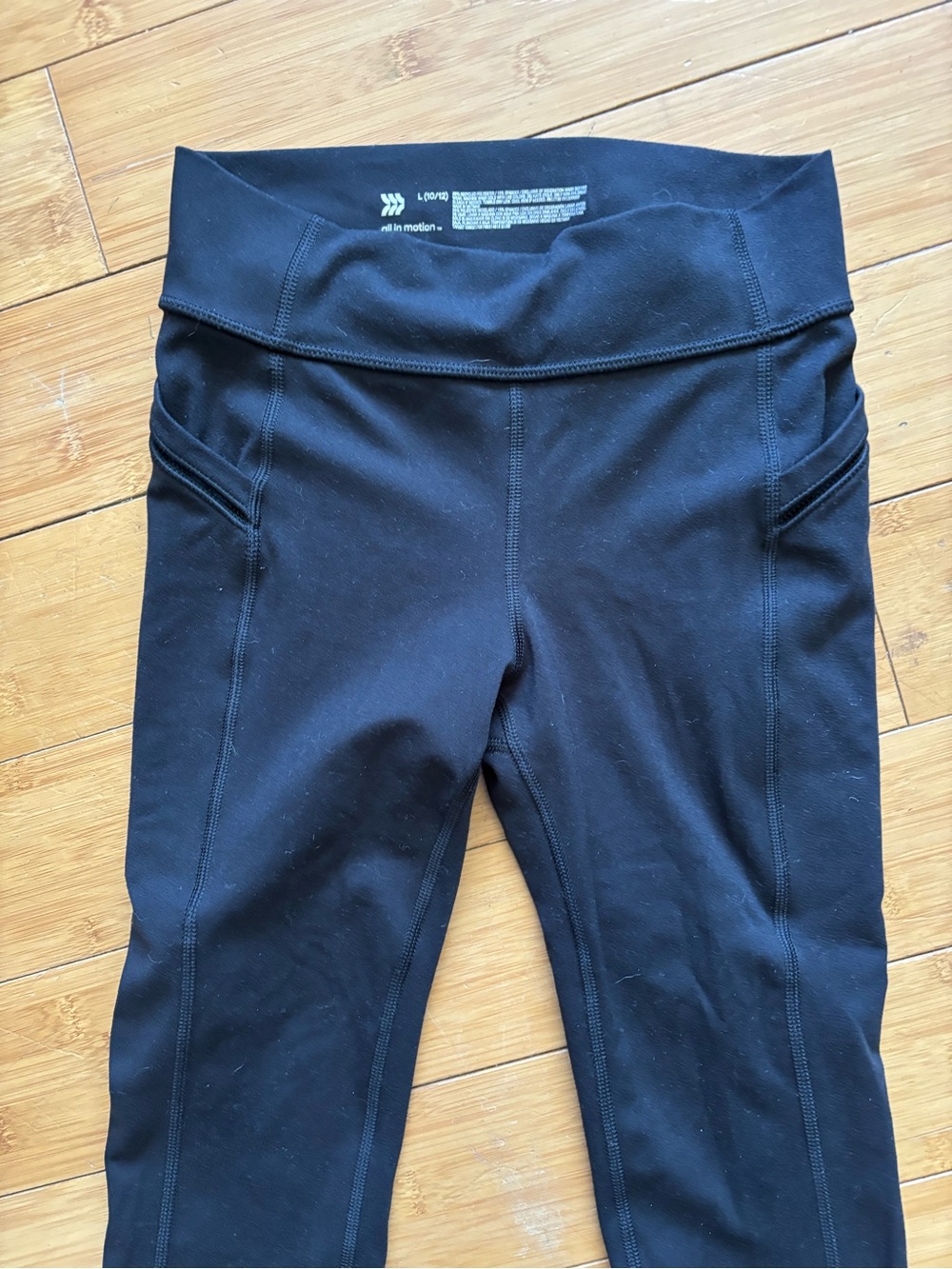 All in motion Athletic Leggings. Girls L 10/12. - Picture 5 of 5